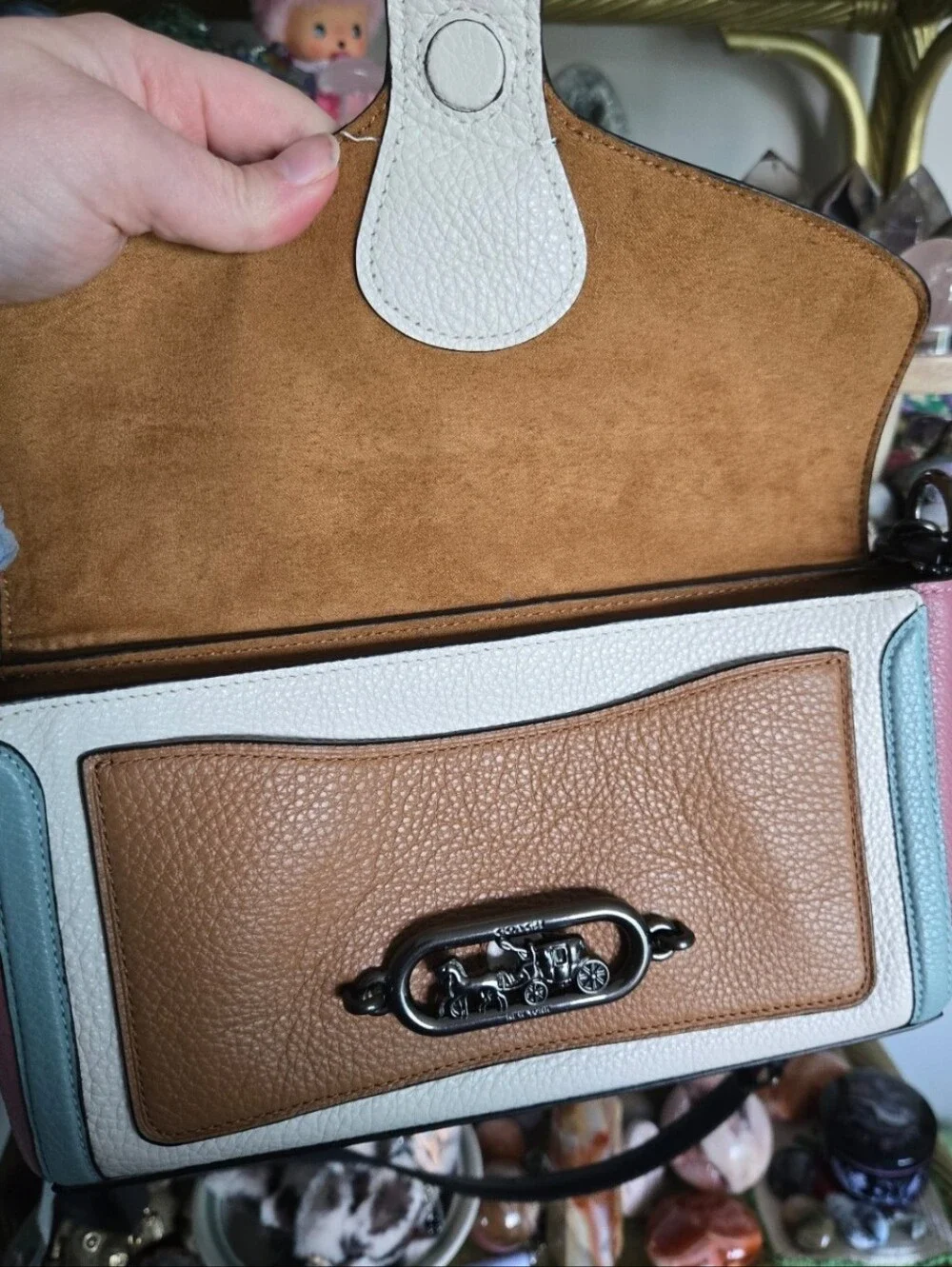Coach Jade Shoulder Bag In Colorblock 2730